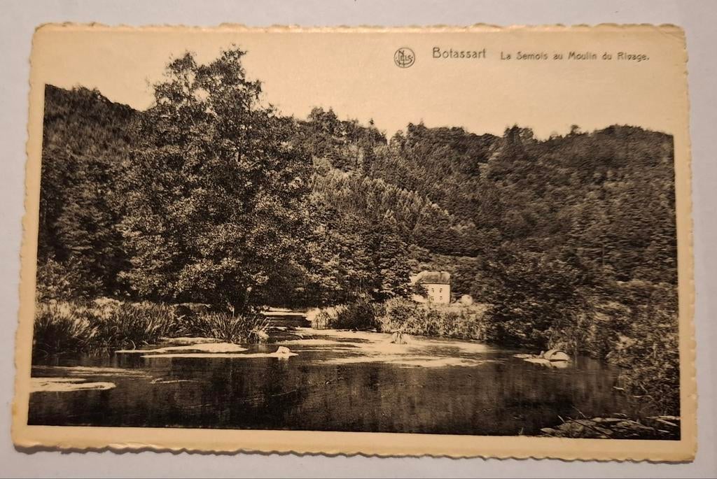 Botassart, la semois au moulin du rivage, Enlèvement ou Envoi, Affranchie, Luxembourg