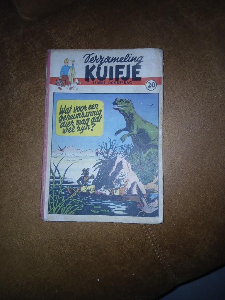 weekblad kuifje, albums 20, 21, 22, 23 (1953/54), Plusieurs BD, Enlèvement ou Envoi, Utilisé, Diverse Auteurs