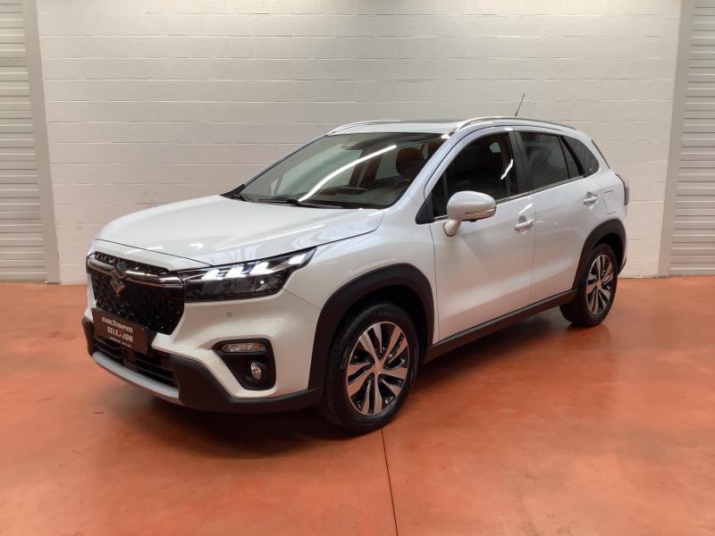 Suzuki S-Cross 1.4 T Boosterjet 48V Hybrid GLX Suzuki S-Cros, Euro 6, Wit, 95 kW, 5 deurs