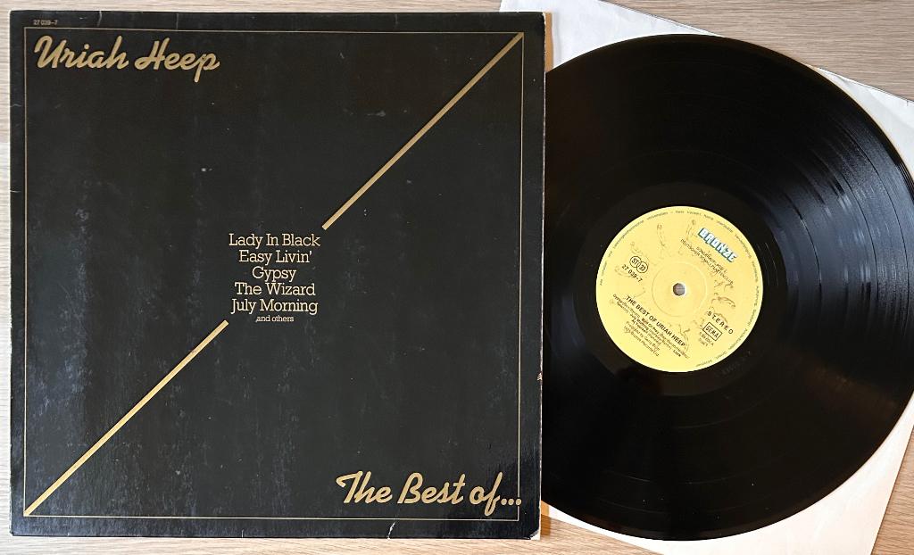URIAH HEEP - The best of (David Byron period) ( LP ), Verzenden, Gebruikt