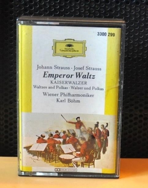 cassette audio classique johann strauss /josef strauss, Gebruikt, Klassiek, 1 bandje, Ophalen of Verzenden