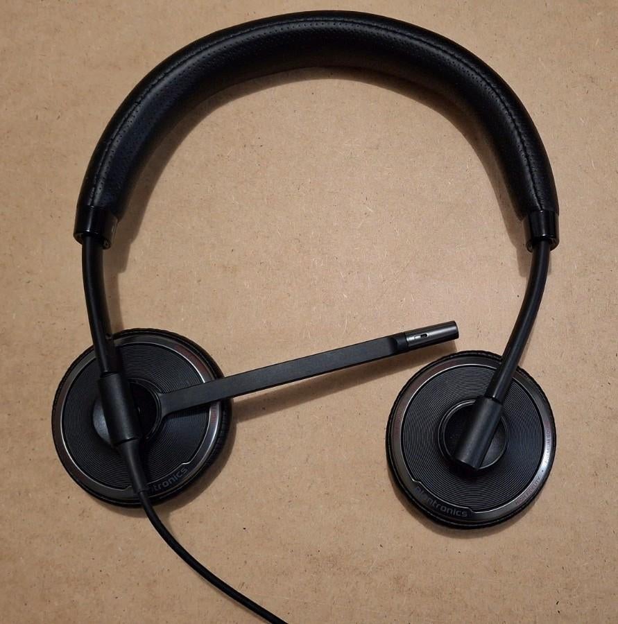 USB-headset van Plantronics, Ophalen of Verzenden, Zo goed als nieuw