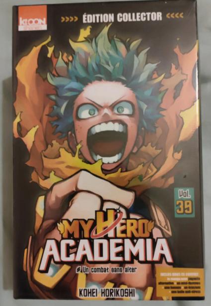 manga My Hero Academia tome 39 collector neuf sous blister, Boeken, Eén comic, Ophalen of Verzenden, Nieuw, Japan (Manga)