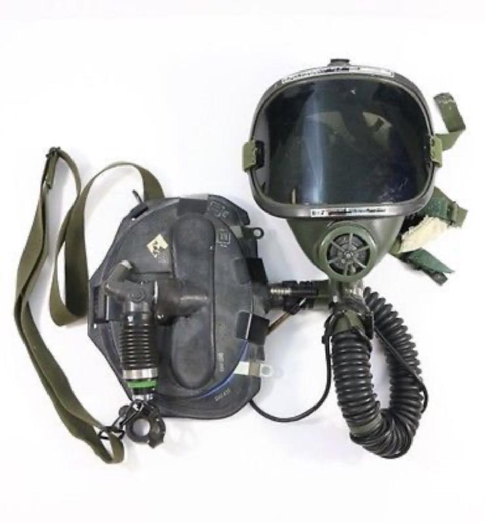 Pilot Oxygen Mask type CRU-80/P Filter Chemical - Biological, Ophalen of Verzenden, Luchtmacht, Overige typen