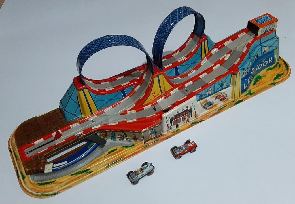 Vintage TECHNOFIX 326 LOOP THE LOOP - 1969 - zeer zeldzaam!, Ophalen, Gebruikt