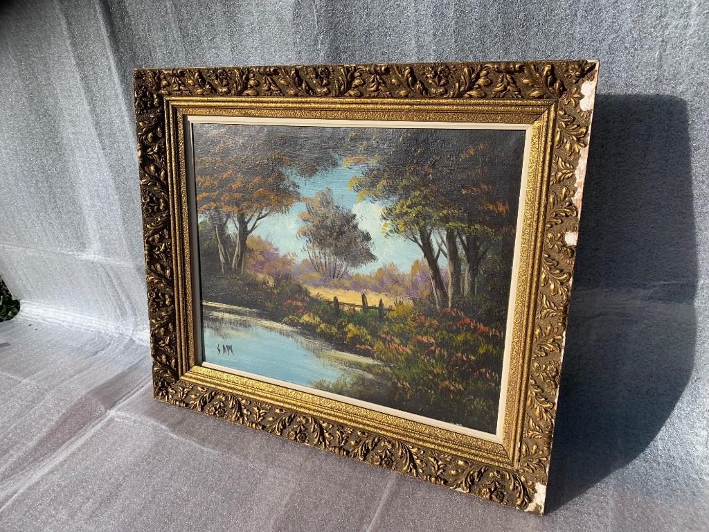 Schilderij - natuur landschap, Ophalen