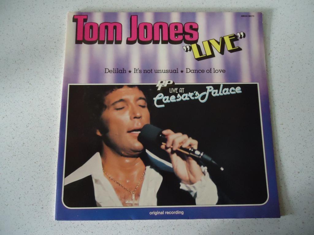 LP van" Tom Jones" LIVE At Ceasar's Palace., Ophalen of Verzenden, Zo goed als nieuw, 12 inch