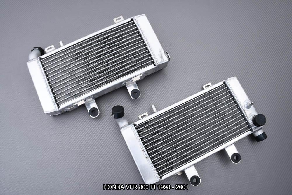 radiatoren AVDB voor HONDA VFR 800 FI 1998 - 2001 RC46, Motoren, Accessoires | Overige, Nieuw, Ophalen of Verzenden