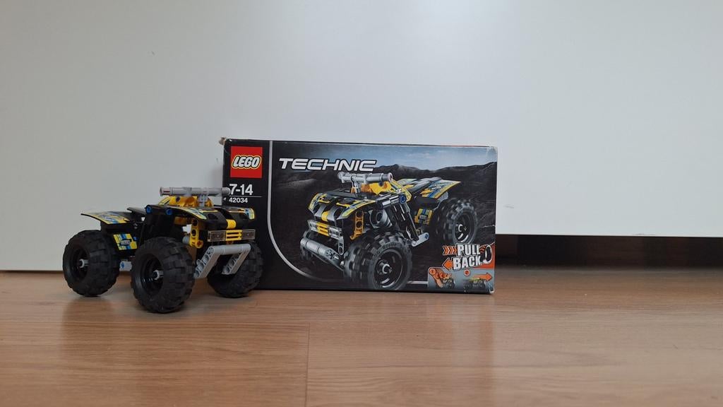 Lego technic 42034, Ophalen, Zo goed als nieuw, Complete set, Lego