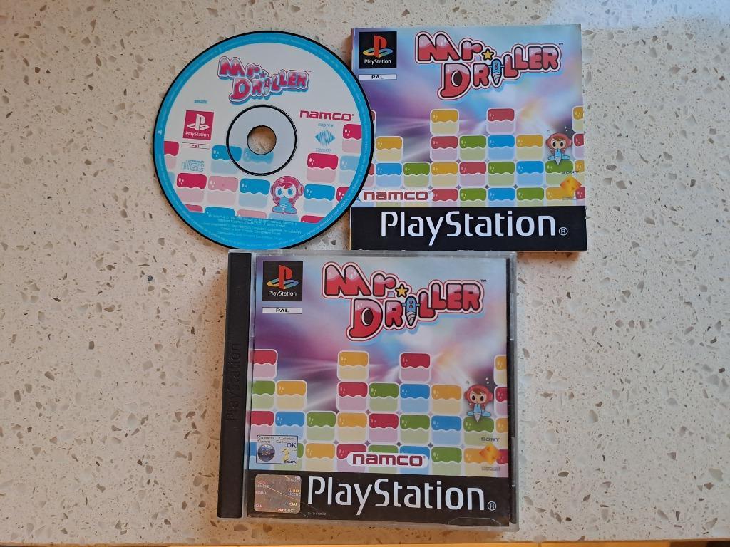 Mr. Driller PS1, Consoles de jeu & Jeux vidéo, Jeux | Sony PlayStation 1, Enlèvement ou Envoi, Comme neuf, Puzzle et Éducatif