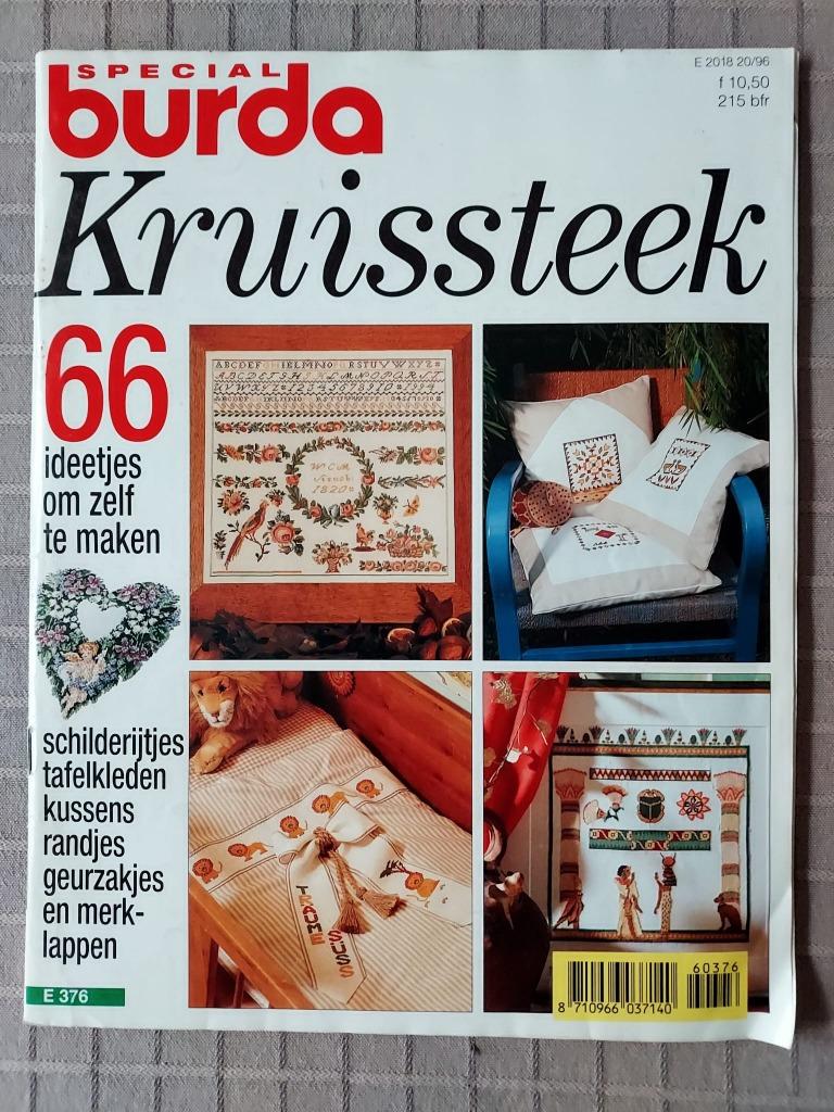 Burda special - Kruissteek - E376, Boeken, Ophalen of Verzenden, Gelezen, Borduren en Naaien