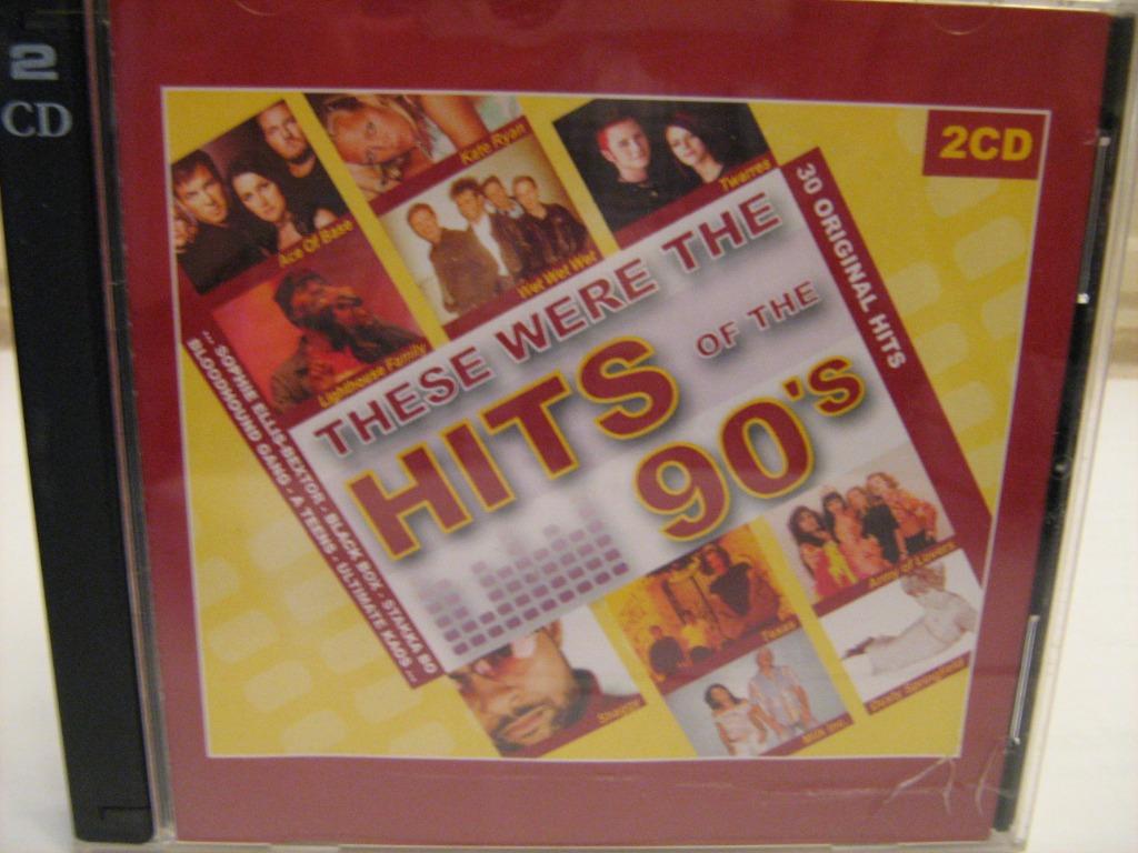 THESE  WERE THE HITS OF THE 90's  (2 CD's ), Cd's en Dvd's, Ophalen of Verzenden, Zo goed als nieuw, Pop