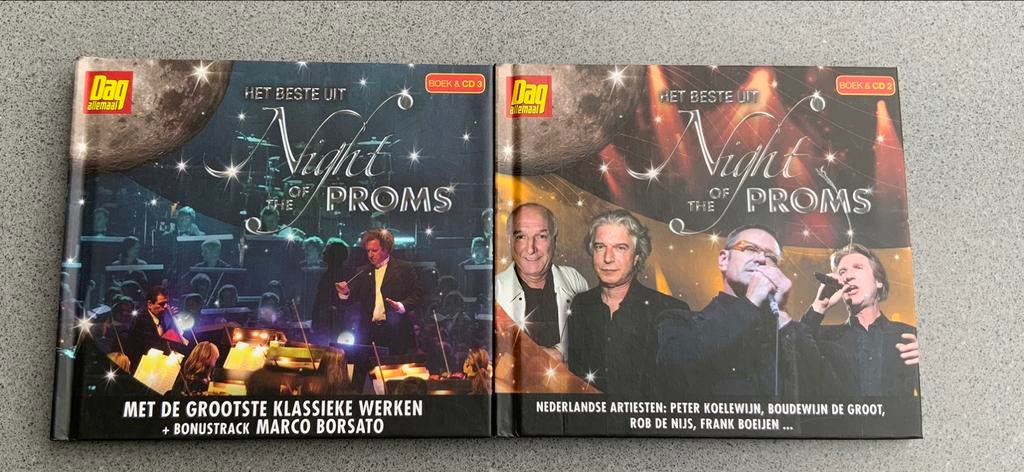 2 cd’s met boek : het beste uit Night of the proms, Ophalen, Zo goed als nieuw