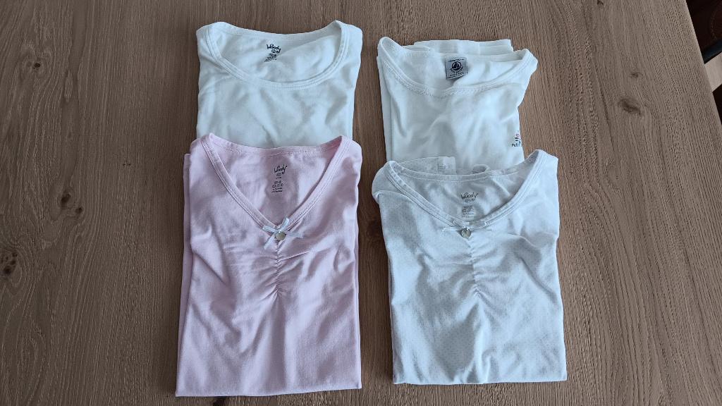 Ensemble de maillots de corps Woody + Petit Bateau, Enlèvement ou Envoi, Comme neuf, Vêtements de nuit ou Sous-vêtements, WOODY