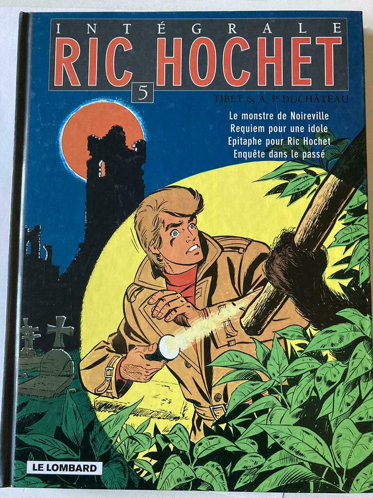 Intégrale Ric Hochet nummer 5, Enlèvement ou Envoi, Comme neuf, Tibet