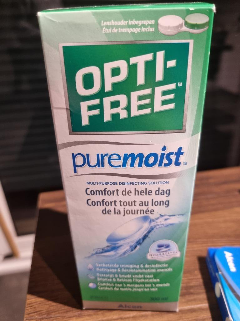 Opti-Free Pure Moist Solution Multi-Fonctions 300 ml, Diversen, Overige Diversen, Nieuw, Ophalen of Verzenden