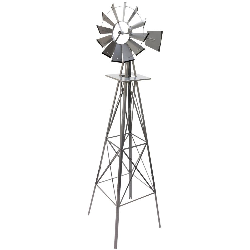 Uniek Grote USA-Design Windmolen Kogelgelagerd! 2.50m Brons, Enlèvement ou Envoi, Neuf