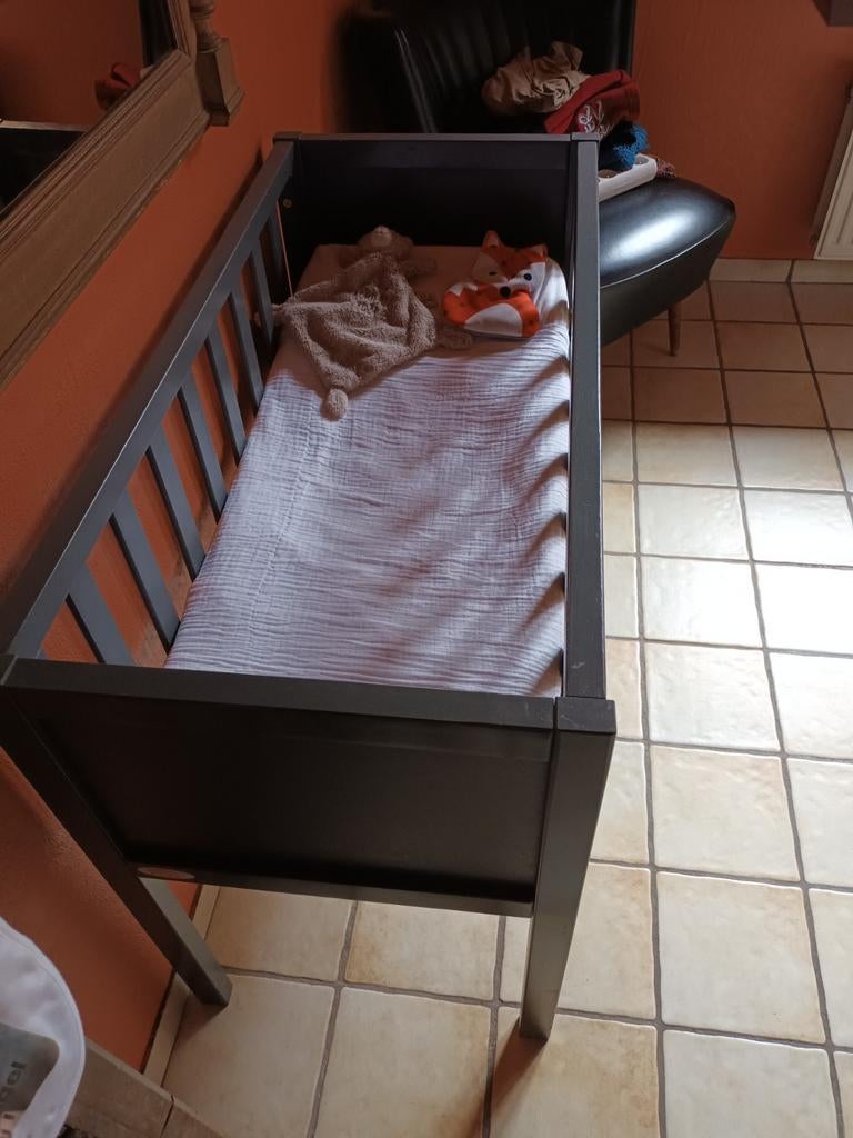 Lit bébé Troll + accessoires, Enlèvement ou Envoi, Utilisé, Matelas