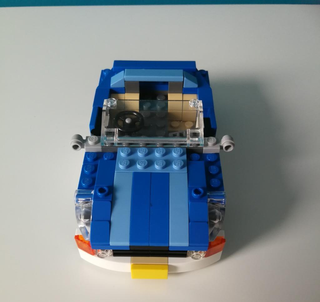 Lego Creator 6913 'Blauwe Sportwagen', Kinderen en Baby's, Ophalen of Verzenden, Zo goed als nieuw, Complete set, Lego