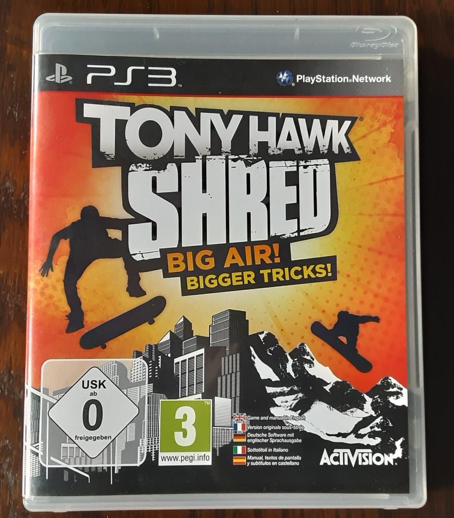 Tony Hawk versnippert Big Air! Grotere trucs!, Games en Spelcomputers, Games | Sony PlayStation 3, Ophalen of Verzenden, Zo goed als nieuw