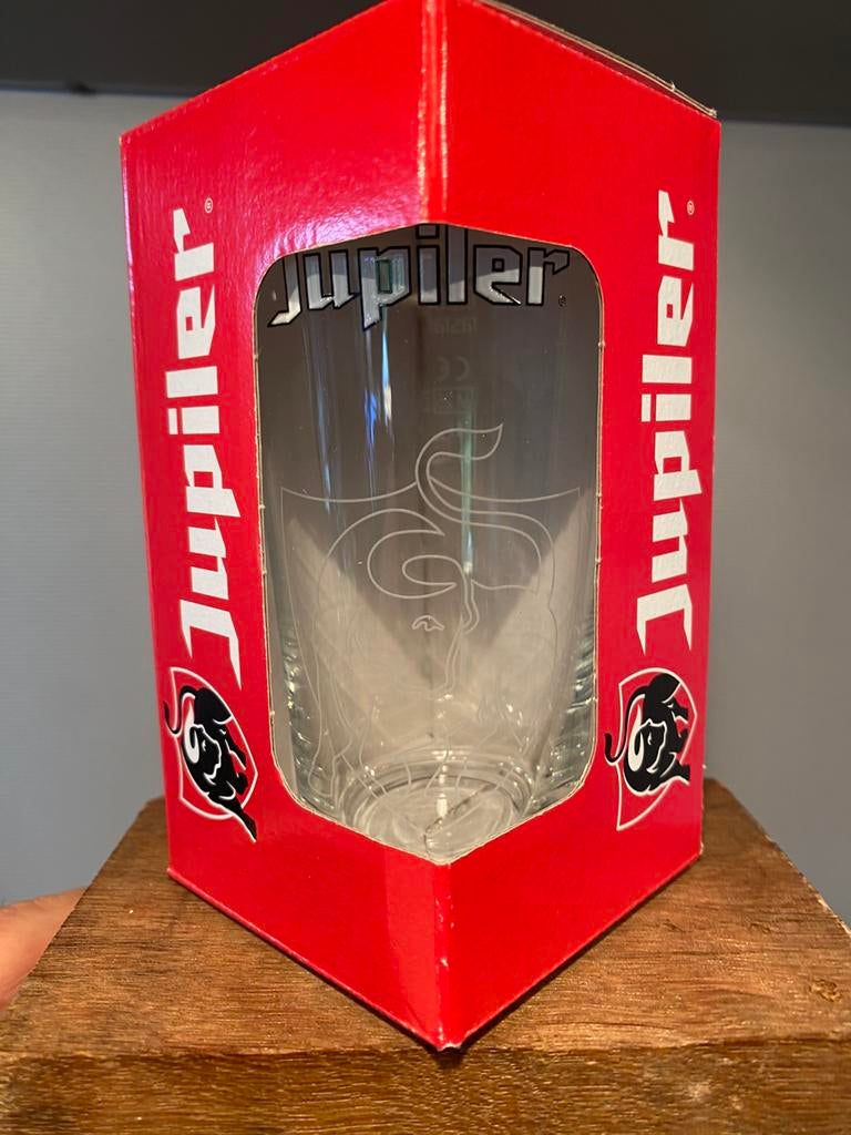JUPILER glas M25 0,25 liter, Verzamelen, Ophalen of Verzenden, Nieuw, Glas of Glazen, Jupiler