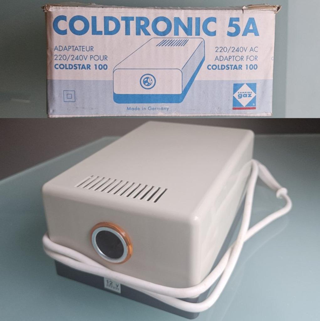 Transformateur Coldtronic 5A 220V sortie prise allume-cigare, Enlèvement ou Envoi, Utilisé