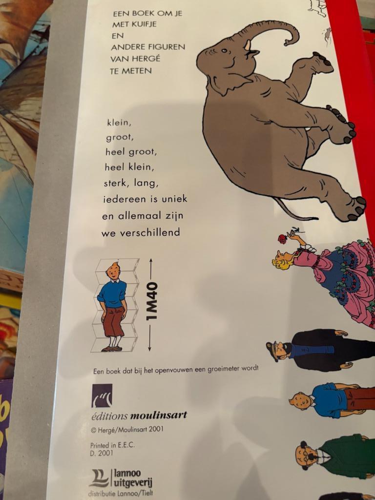 KUIFJE: groeimeter, Kinderen en Baby's, Ophalen, Zo goed als nieuw, Overige typen