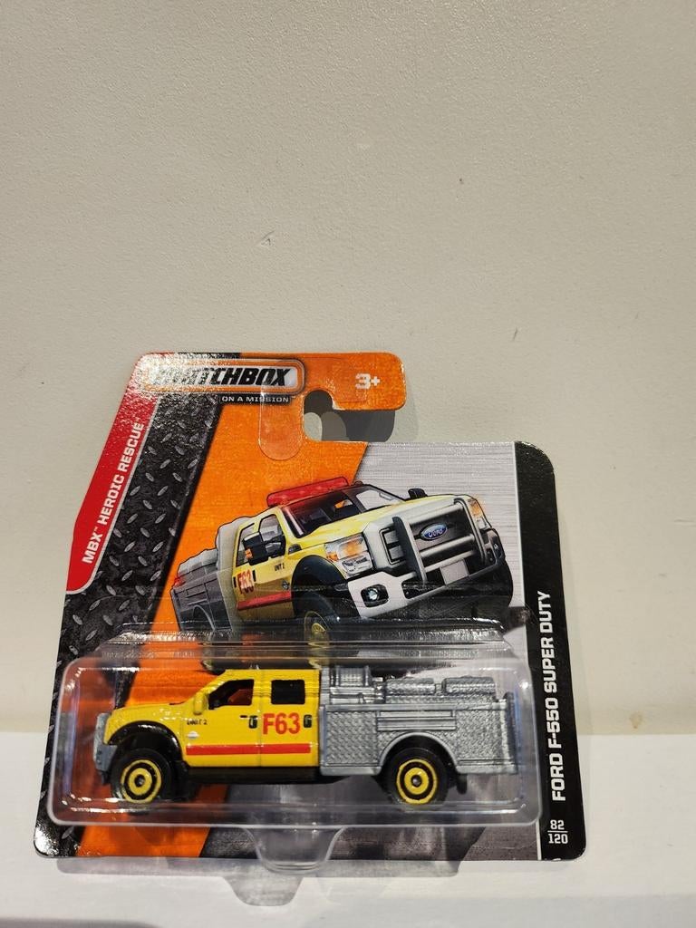 Matchbox Ford F-550 Super Duty (2014), Ophalen of Verzenden, Nieuw