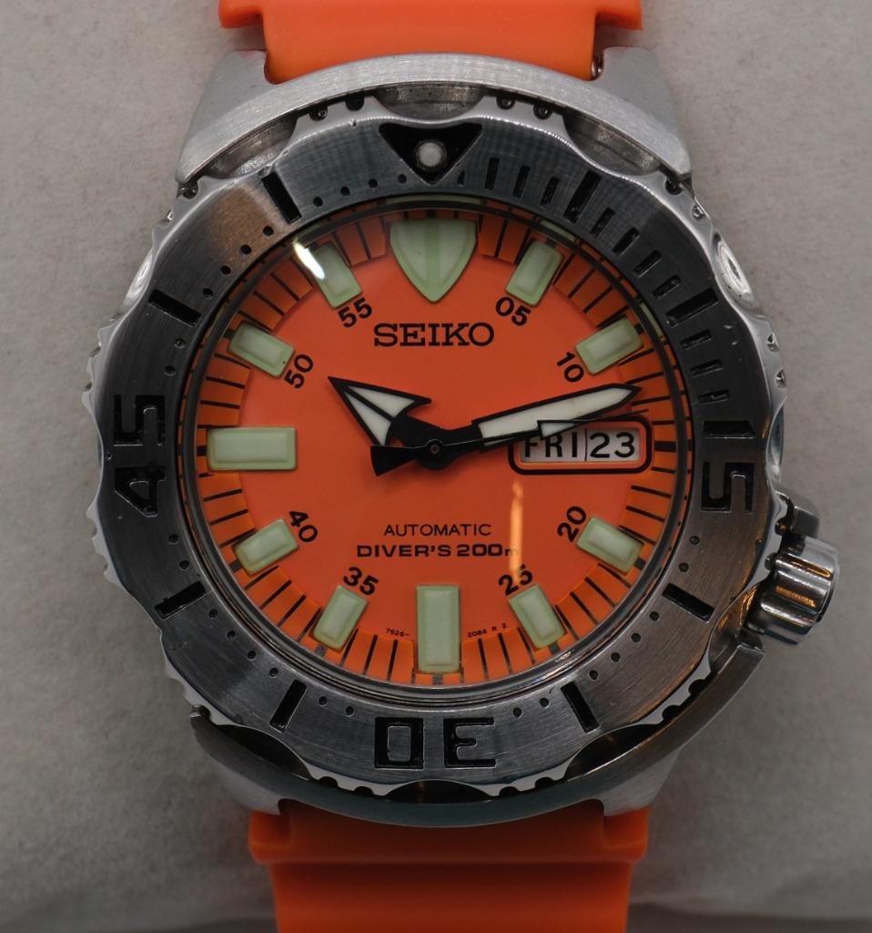 Seiko "Monster" 1st Gen SKX781, Ophalen of Verzenden, Zo goed als nieuw