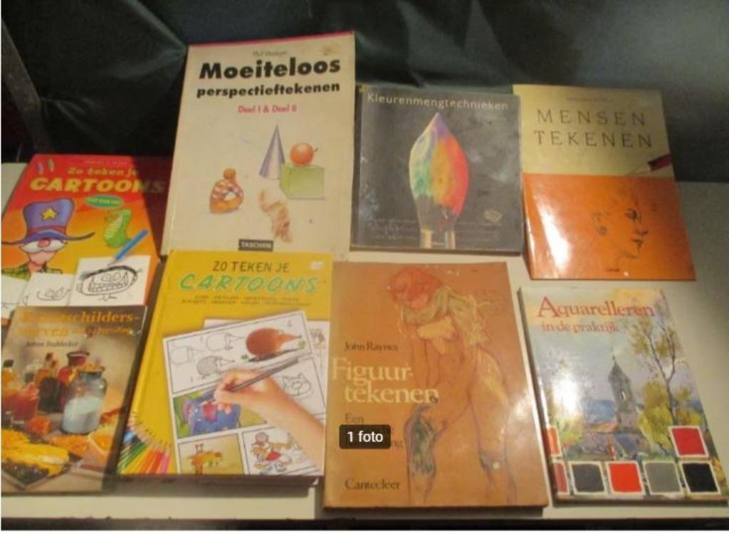 8 livres géniaux pour apprendre à dessiner/peindre, Enlèvement ou Envoi, Comme neuf, Dessin et Peinture