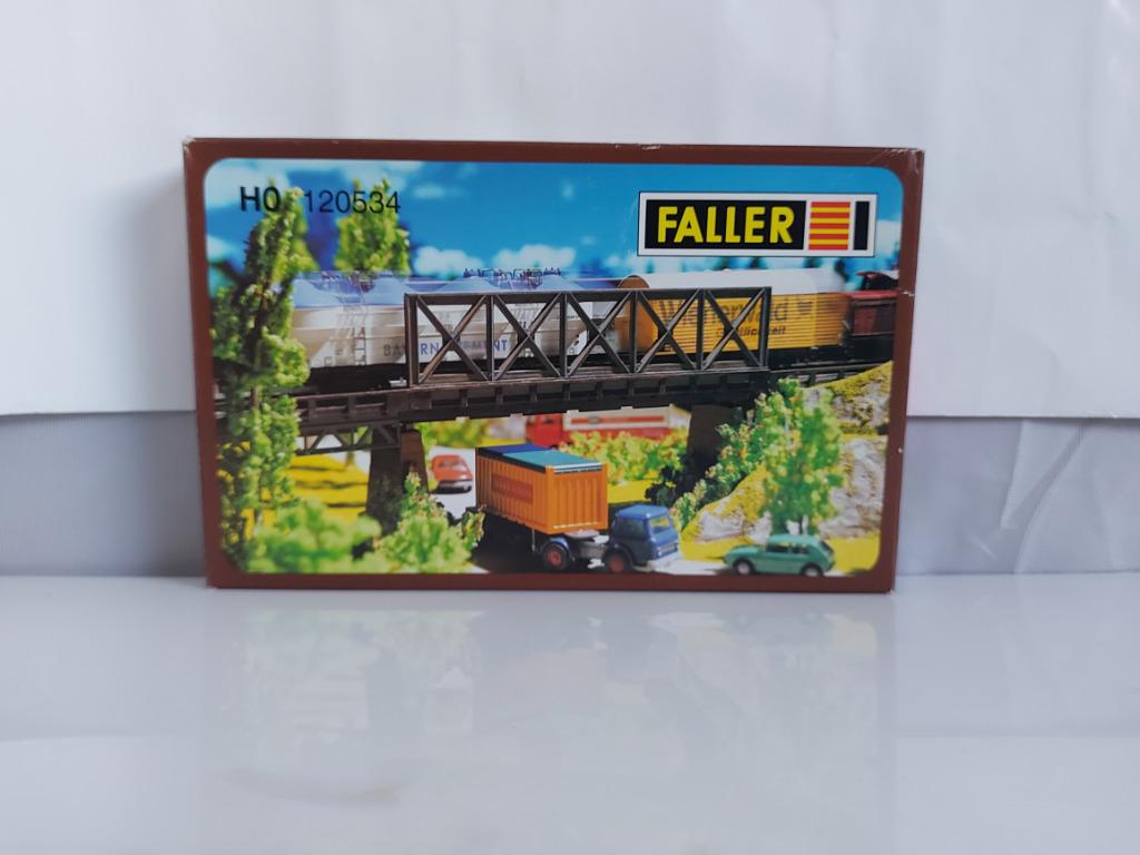 Faller 120534 Brugsysteem, Hobby en Vrije tijd, Overige merken, Gelijkstroom of Wisselstroom, Brug, Tunnel of Gebouw, Nieuw