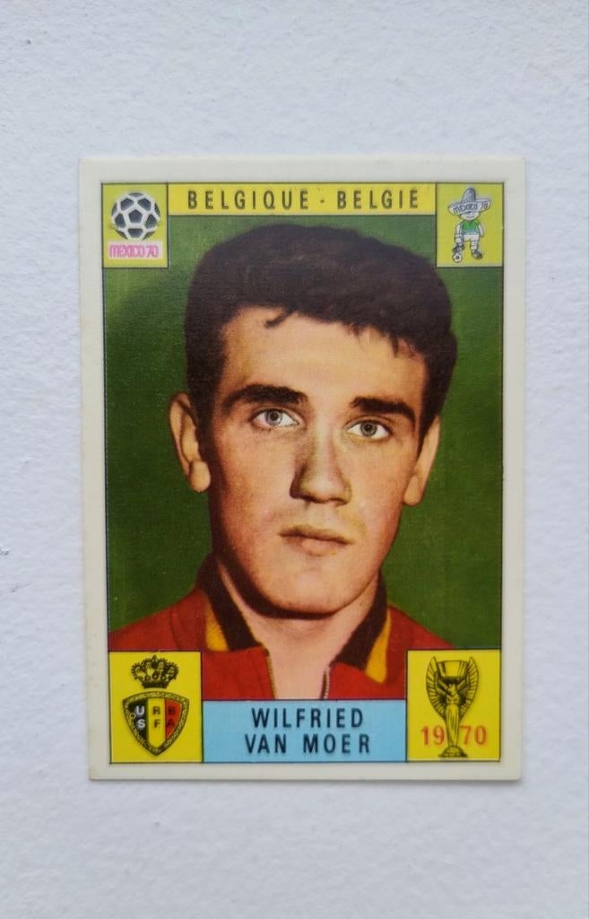 Panini Mexico 70: Wilfried Van Moer, Ophalen of Verzenden, Zo goed als nieuw