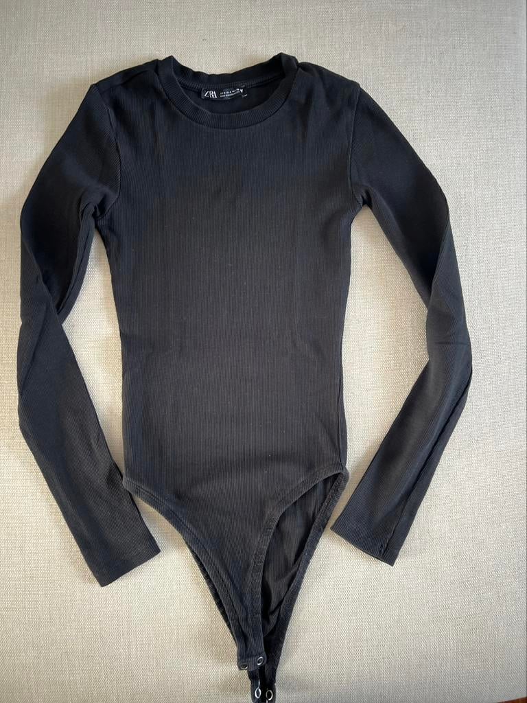 Body noir Zara taille S, Enlèvement ou Envoi, Comme neuf, Noir