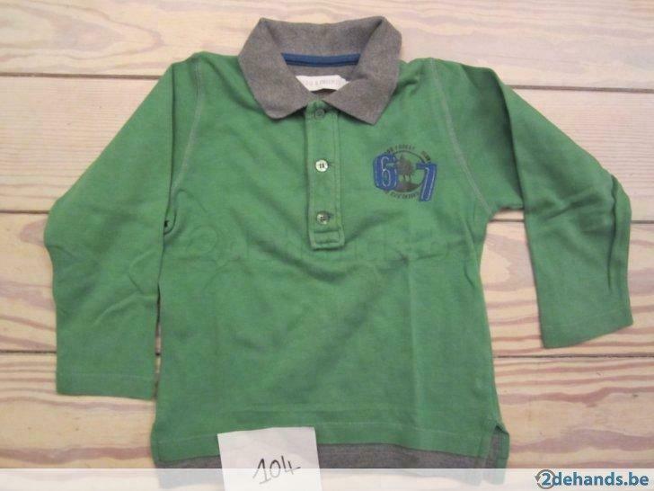 Groene sweater Filou & Friends - maat 104, Utilisé