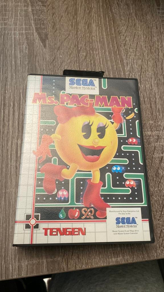 Ms. PAC-MAN, Enlèvement ou Envoi, 2 joueurs, Comme neuf, Master System