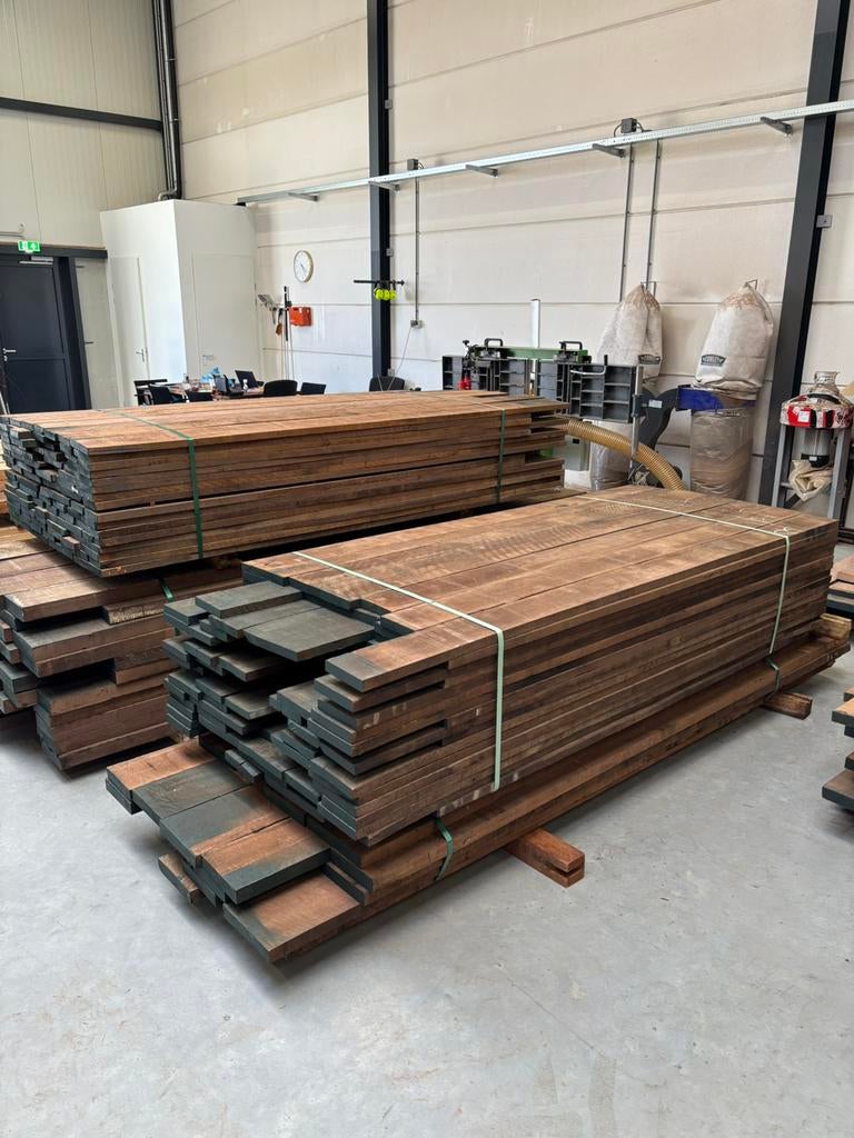 Amerikaans Notelaar Planken - Black Walnut, Doe-het-zelf en Bouw, Hout en Planken, Ophalen, Nieuw, Plank