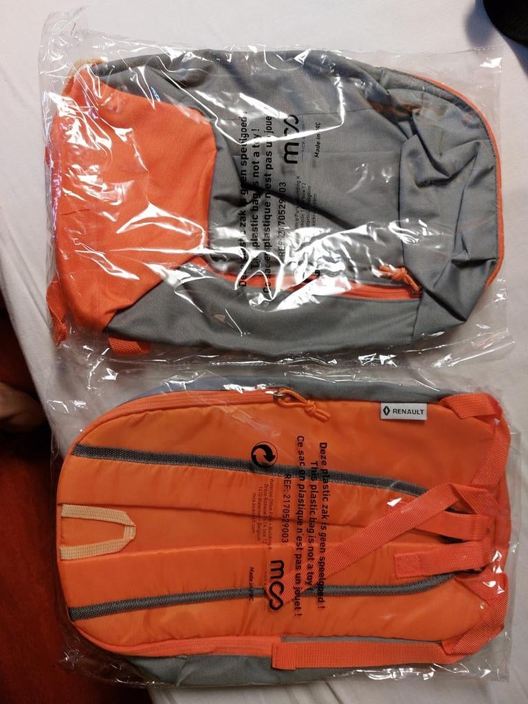 sac Renault officiel gris orange, Collections, Marques & Objets publicitaires, Enlèvement ou Envoi, Neuf