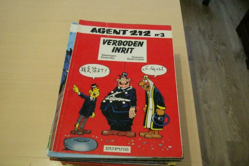 agent 212    2 strips, Boeken, Meerdere stripboeken, Ophalen of Verzenden, Zo goed als nieuw