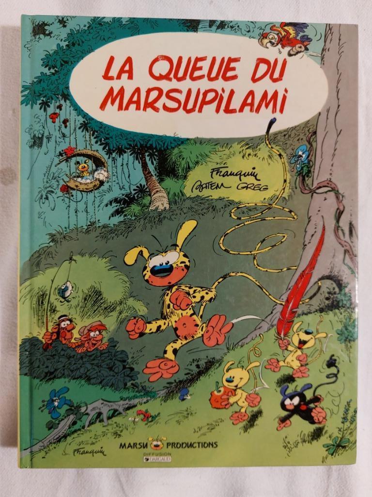 Marsupilami T.1 La queue du Marsupilami - édition originale, Une BD, Enlèvement ou Envoi, Utilisé