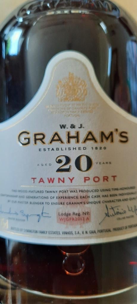 Porto Graham20 - Cockburn's 2011 - Smith Woodhouse 1977, Collections, Vins, Comme neuf, Enlèvement