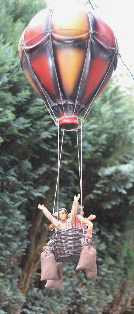 Decoratie luchtballon 50 cm hoog, Ophalen of Verzenden
