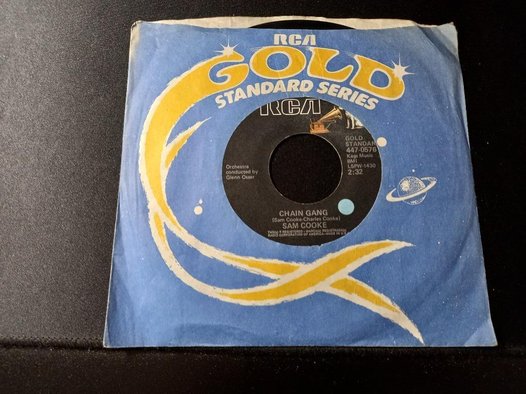 Sam Cooke ‎– Chain Gang / Cupid '' Popcorn ' 7, Verzenden, 7 inch, Single, Zo goed als nieuw
