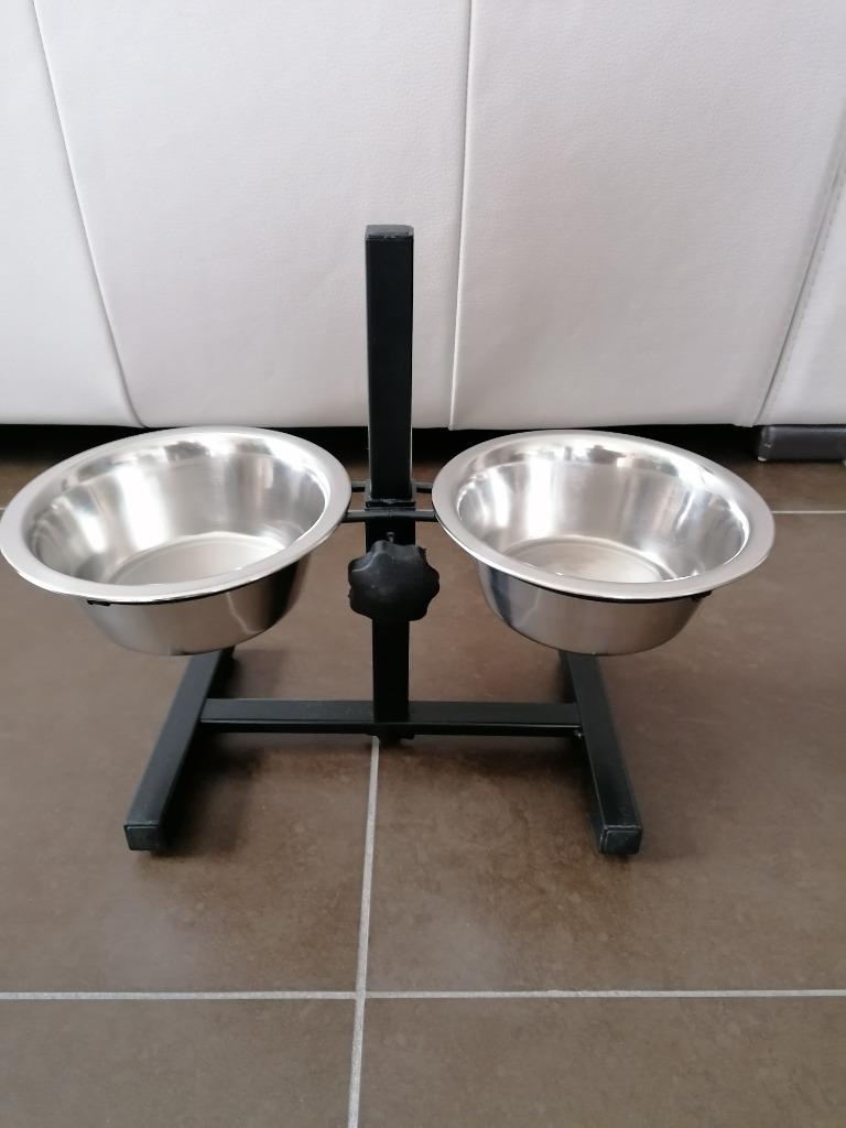 Hondenbar / voerbakken, Ophalen, Zo goed als nieuw