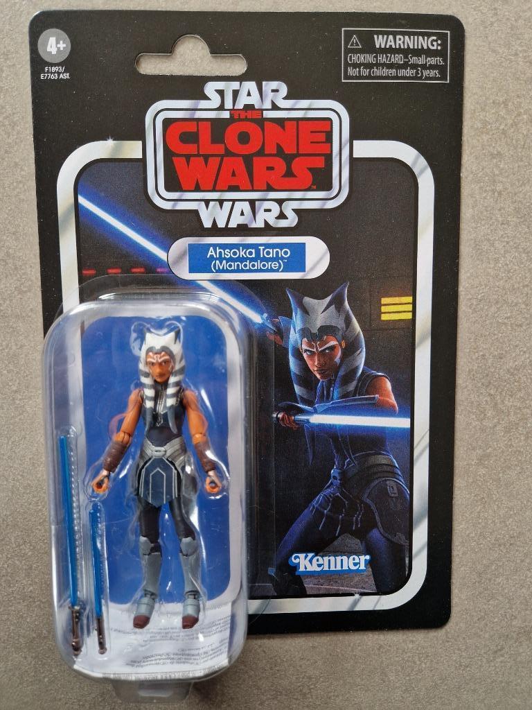 Star Wars Hasbro VC202 Ahsoka Tano (Mandalore) Vintage tvc, Enlèvement ou Envoi, Neuf, Figurine