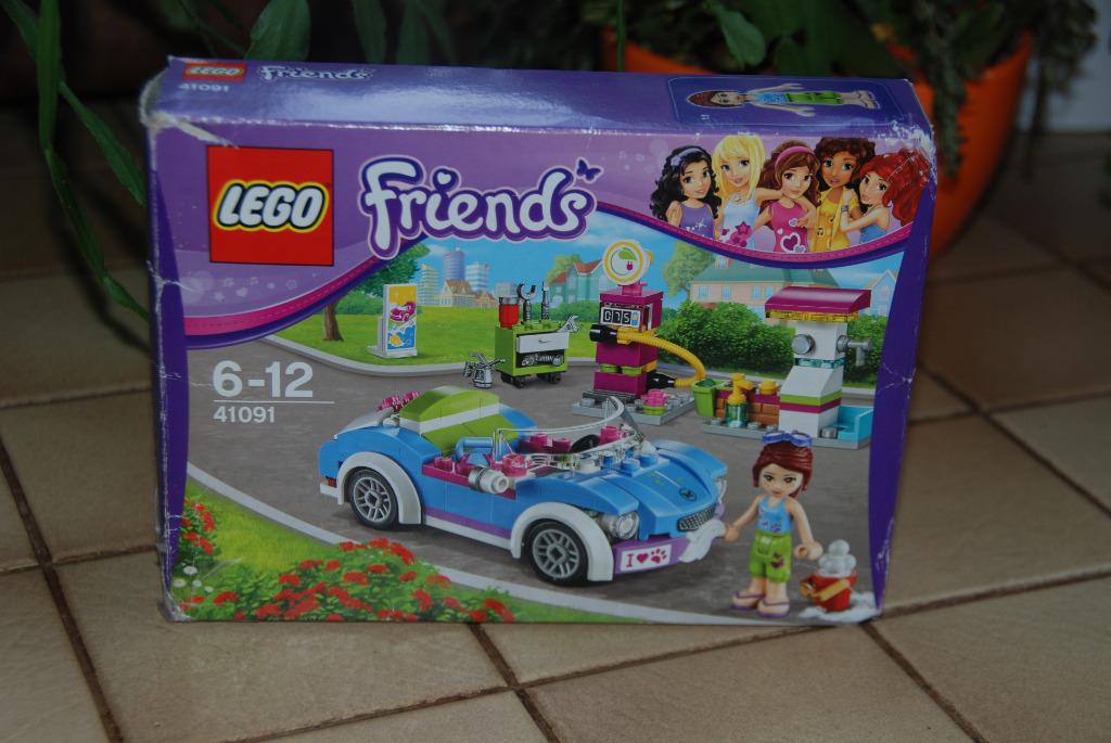 LEGO Friends La voiture de sport décapotable de Mia - 41091, Enlèvement ou Envoi, Comme neuf, Ensemble complet, Lego