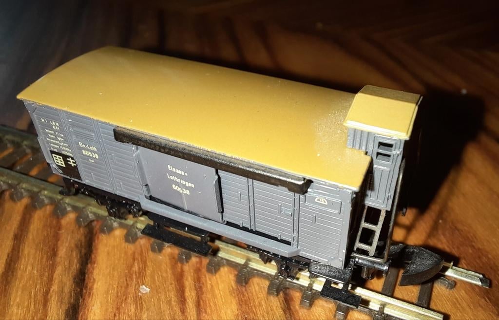 Wagon Marklin Z, Hobby & Loisirs créatifs, Trains miniatures | Échelles Autre, Comme neuf, Wagon, Märklin, Enlèvement ou Envoi