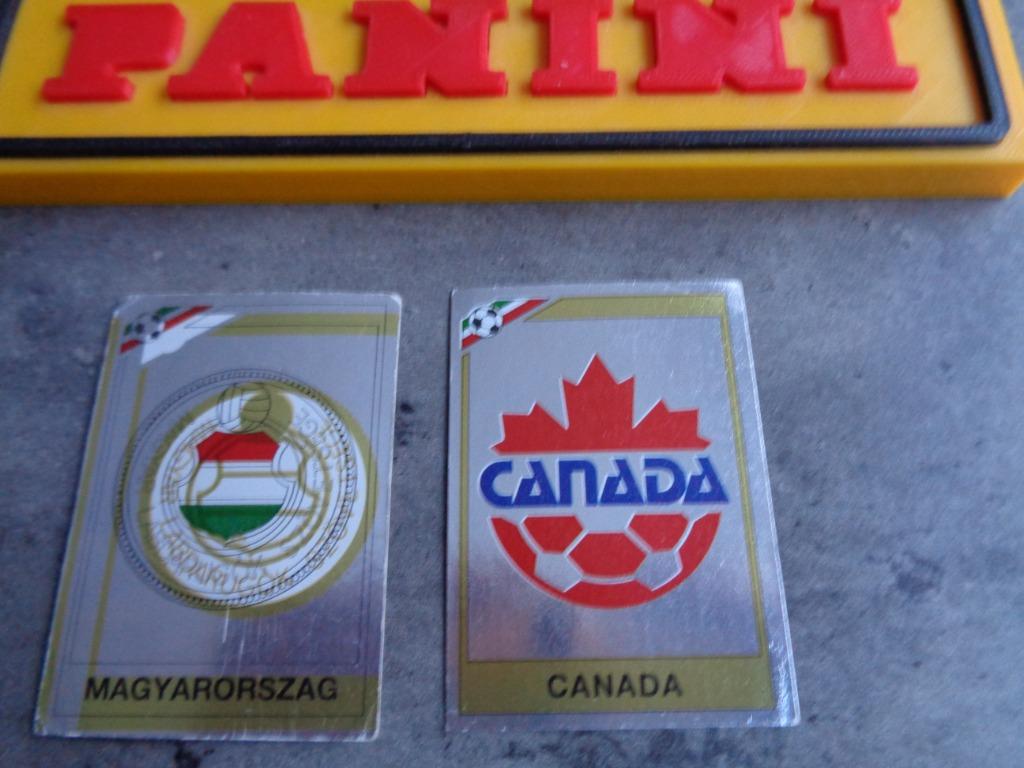 PANINI FOOTBALL STICKERS COUPE DU MONDE 86 MEXIQUE EMBLÈMES, Enlèvement ou Envoi, Utilisé