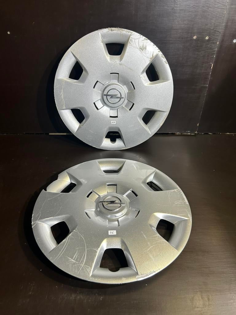 2 wieldoppen Opel Astra Corsa Meriva Combo 15", Ophalen of Verzenden, Gebruikt