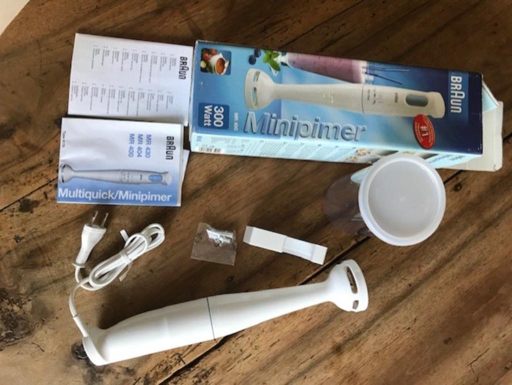 Mixeur BRAUN Multiquick Minipimer 300 Watts, Electroménager, Enlèvement ou Envoi, Neuf, Résiste au lave-vaisselle