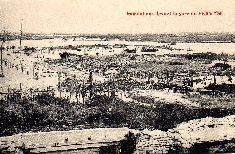 postkaart Pervijze Diksmuide, Ophalen of Verzenden